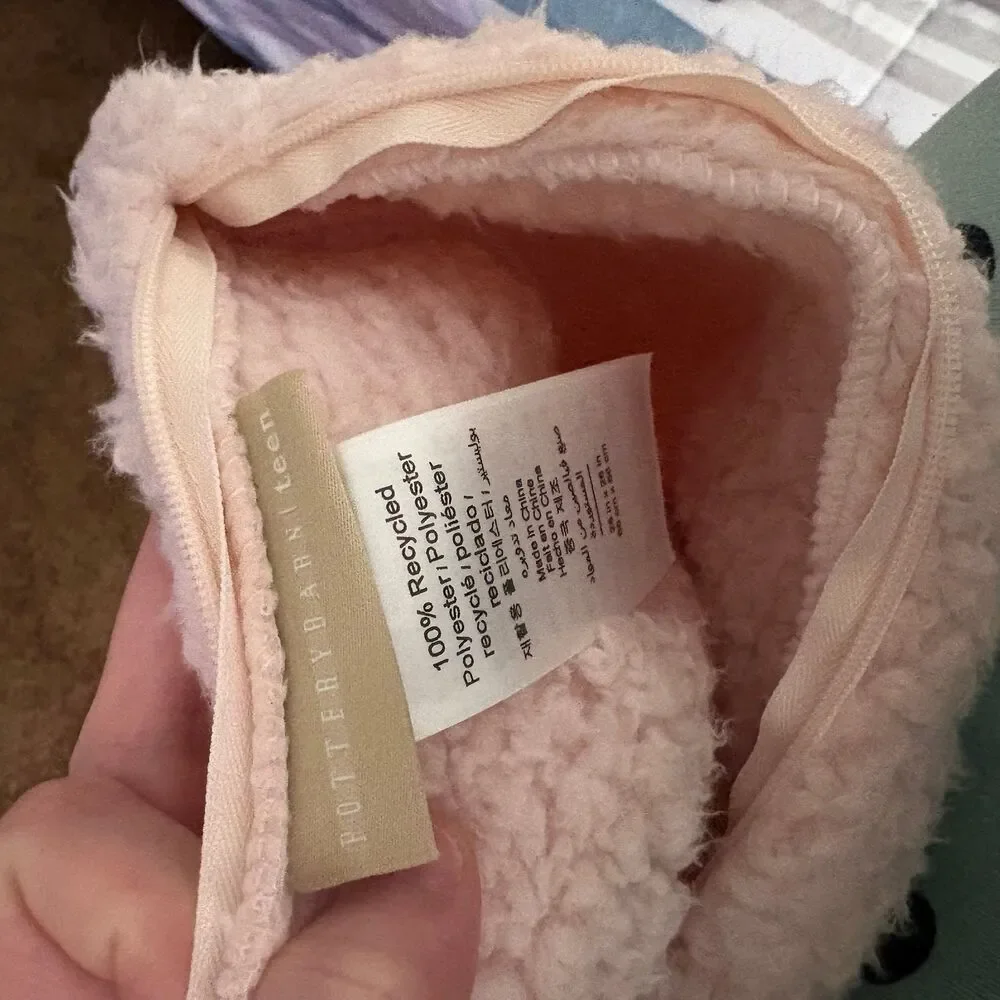 Pottery Barn Teen Cozy Euro Sherpa Pillow Cover NWT 26”x26”